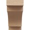 Ekena Millwork 4in. W x 8in. H x 24in. L Mediterranean Woodgrain TimberThane Rafter Tail, Primed Tan RFTUR04X08X24MEDRCPR - alternate 5